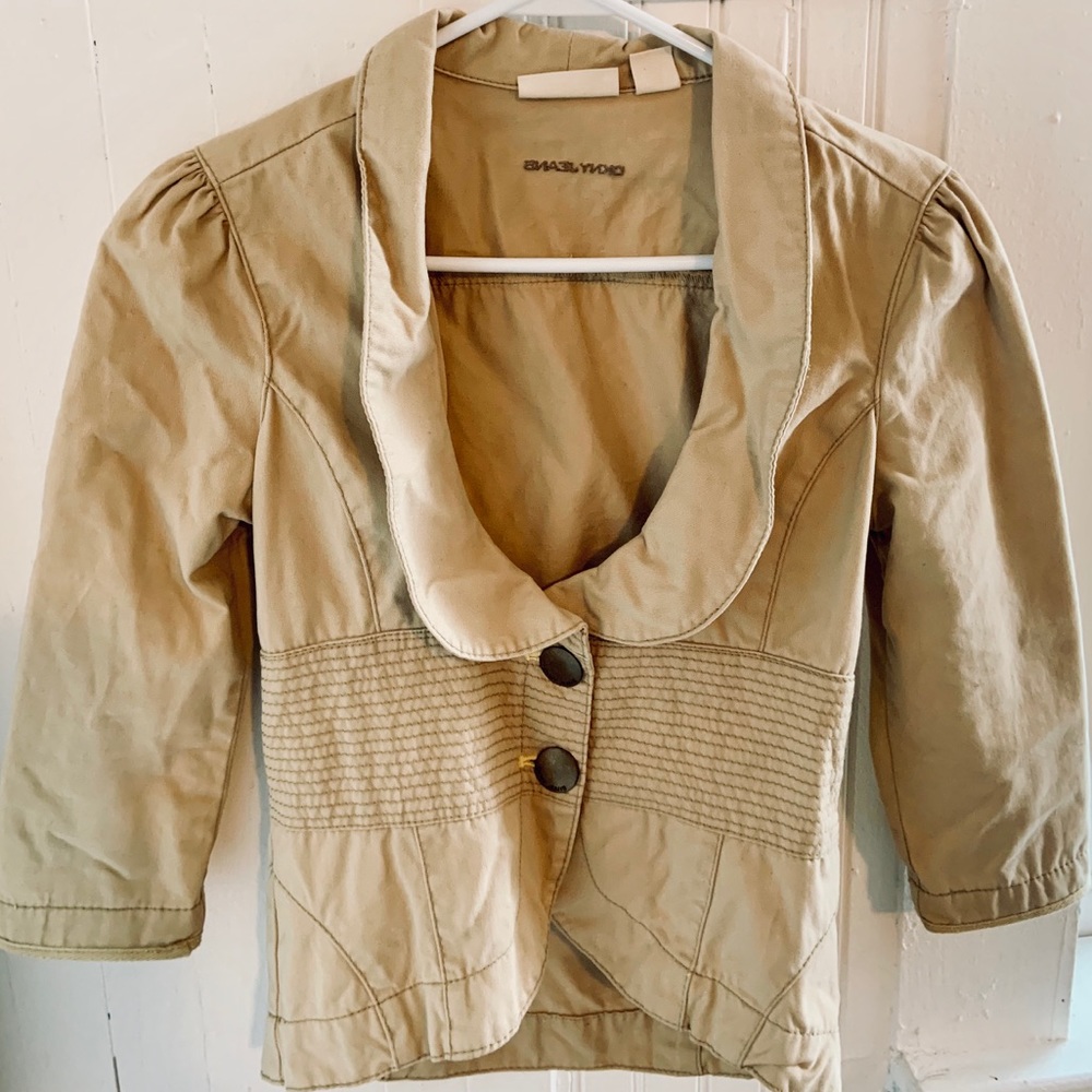 DKNY khaki colored jacket